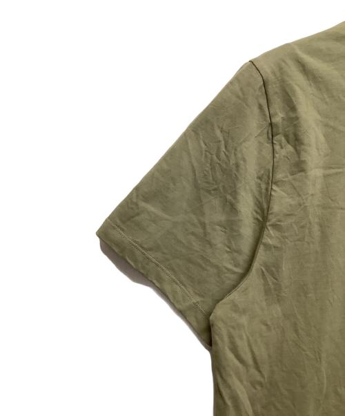 AMI PARIS（アミ パリス）AMI PARIS (アミ パリス) 半袖Tシャツ ベージュ サイズ:XLの古着・服飾アイテム