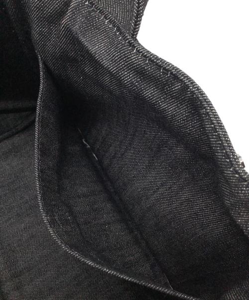 PRADA（プラダ）PRADA (プラダ) デニムロボットカナパハンドバッグ ブラックの古着・服飾アイテム