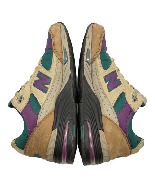 NEW BALANCE（ニューバランス）NEW BALANCE (ニューバランス) PALACE (パレス) スニーカー カーキ×グリーン×パープル サイズ:27cmの古着・服飾アイテム