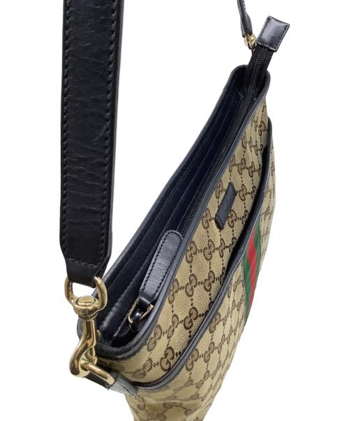 GUCCI（グッチ）GUCCI (グッチ) ショルダーバッグ ブラウンの古着・服飾アイテム