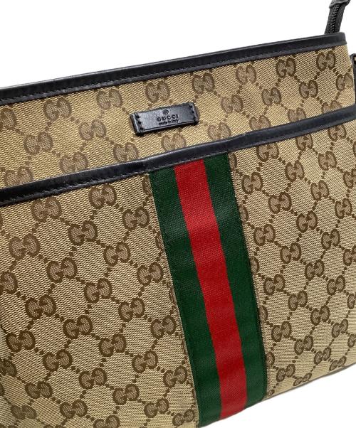 GUCCI（グッチ）GUCCI (グッチ) ショルダーバッグ ブラウンの古着・服飾アイテム