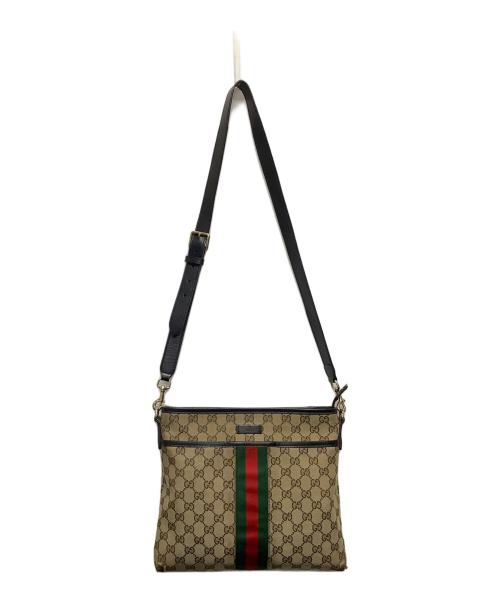 GUCCI（グッチ）GUCCI (グッチ) ショルダーバッグ ブラウンの古着・服飾アイテム