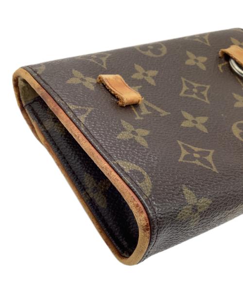 LOUIS VUITTON（ルイ ヴィトン）LOUIS VUITTON (ルイ ヴィトン) ウエストポーチ ブラウンの古着・服飾アイテム