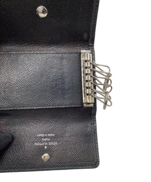 LOUIS VUITTON（ルイ ヴィトン）LOUIS VUITTON (ルイ ヴィトン) LOUIS VUITTON キーケース ミュルティクレ6 ブラックの古着・服飾アイテム