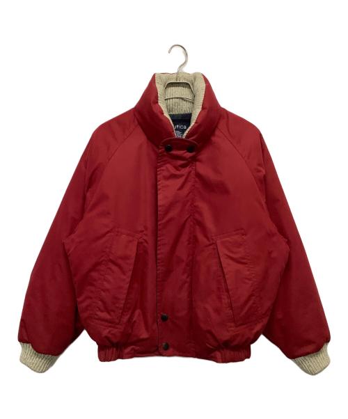 NAUTICA（ノーティカ）NAUTICA (ノーティカ) ダウンジャケット レッド サイズ:Sの古着・服飾アイテム