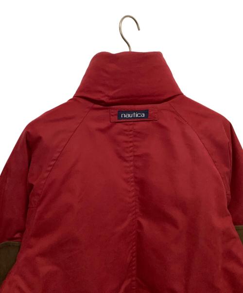 NAUTICA（ノーティカ）NAUTICA (ノーティカ) ダウンジャケット レッド サイズ:Sの古着・服飾アイテム