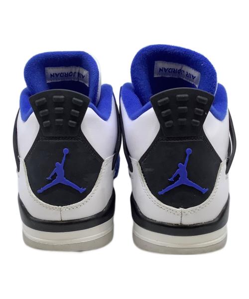 NIKE（ナイキ）NIKE (ナイキ) AIR JORDAN4 ホワイト×ブルー サイズ:26.5の古着・服飾アイテム
