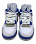 NIKE (ナイキ) AIR JORDAN4 ホワイト×ブルー サイズ:26.5：10000円