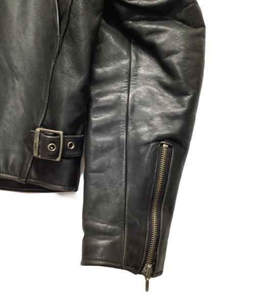 HARLEY-DAVIDSON（ハーレーダビッドソン）HARLEY-DAVIDSON (ハーレーダビッドソン) レザージャケット ブラック サイズ:Mの古着・服飾アイテム