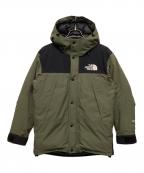THE NORTH FACEザ ノース フェイス）の古着「マウンテンダウンジャケット」｜グリーン×ブラック