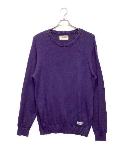 WACKO MARIA（ワコマリア）WACKO MARIA (ワコマリア) 厚手ニット パープル サイズ:XLの古着・服飾アイテム