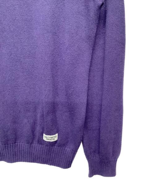 WACKO MARIA（ワコマリア）WACKO MARIA (ワコマリア) 厚手ニット パープル サイズ:XLの古着・服飾アイテム