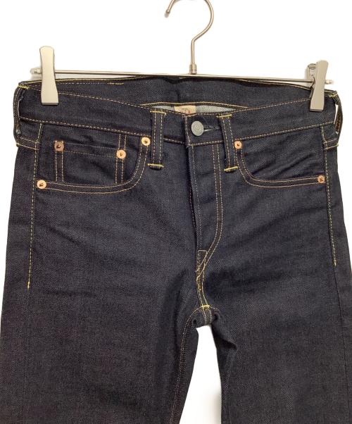 RRL（ダブルアールエル）RRL (ダブルアールエル) スリムナローセルビッチデニムパンツ インディゴ サイズ:63.5cm (W25)の古着・服飾アイテム