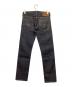RRL (ダブルアールエル) スリムナローセルビッチデニムパンツ インディゴ サイズ:63.5cm (W25)：12000円
