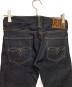 中古・古着 RRL (ダブルアールエル) スリムナローセルビッチデニムパンツ インディゴ サイズ:63.5cm (W25)：12000円