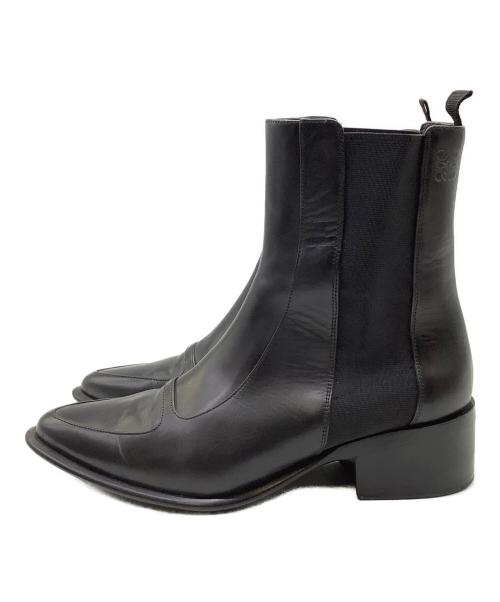 LOEWE（ロエベ）LOEWE (ロエベ) サイドゴアブーツ ブラック サイズ:36の古着・服飾アイテム