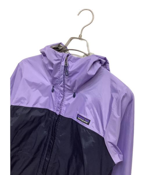 Patagonia（パタゴニア）Patagonia (パタゴニア) ナイロンジャケット パープル×ネイビー サイズ:Ｍの古着・服飾アイテム