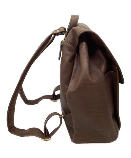 COACH（コーチ）COACH (コーチ) レザーバックパック ブラウンの古着・服飾アイテム