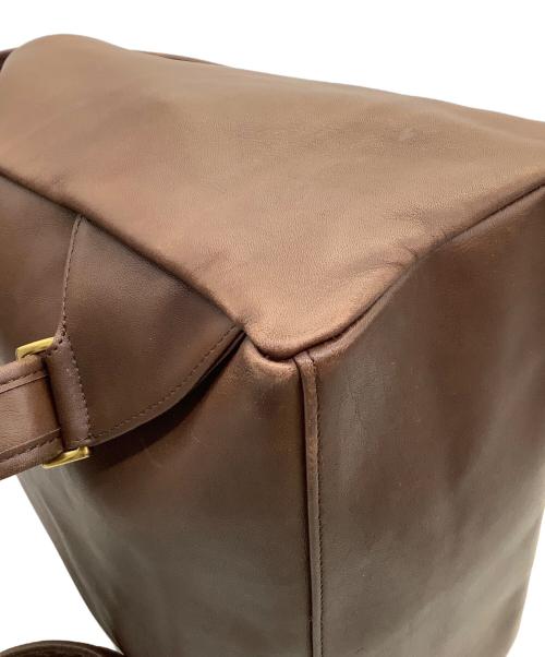 COACH（コーチ）COACH (コーチ) レザーバックパック ブラウンの古着・服飾アイテム