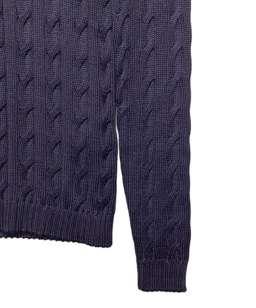 RALPH LAUREN（ラルフローレン）RALPH LAUREN (ラルフローレン) 厚手ニット ネイビー サイズ:Ｓの古着・服飾アイテム