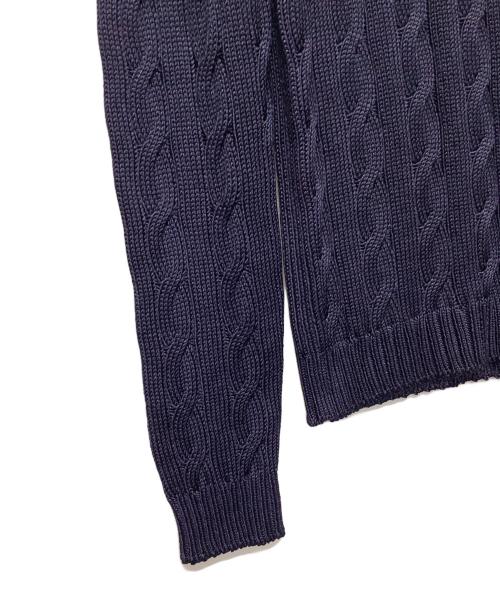 RALPH LAUREN（ラルフローレン）RALPH LAUREN (ラルフローレン) 厚手ニット ネイビー サイズ:Ｓの古着・服飾アイテム