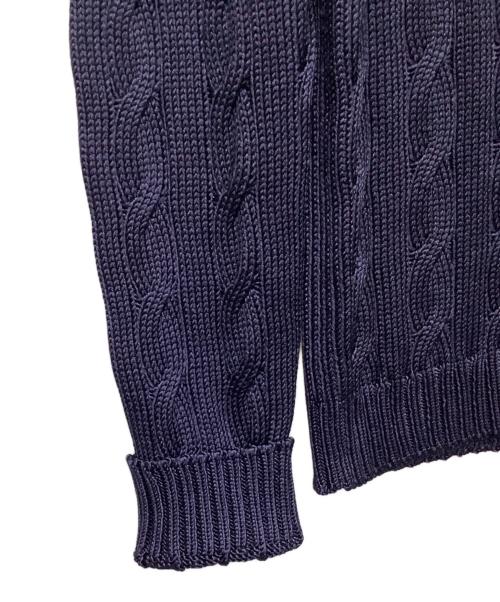 RALPH LAUREN（ラルフローレン）RALPH LAUREN (ラルフローレン) 厚手ニット ネイビー サイズ:Ｓの古着・服飾アイテム