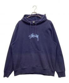 stussy（ステューシー）の古着「プルオーバーパーカー」｜ネイビー