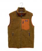 Patagoniaパタゴニア）の古着「Classic Retro-X Vest」｜ブラウン×オレンジ