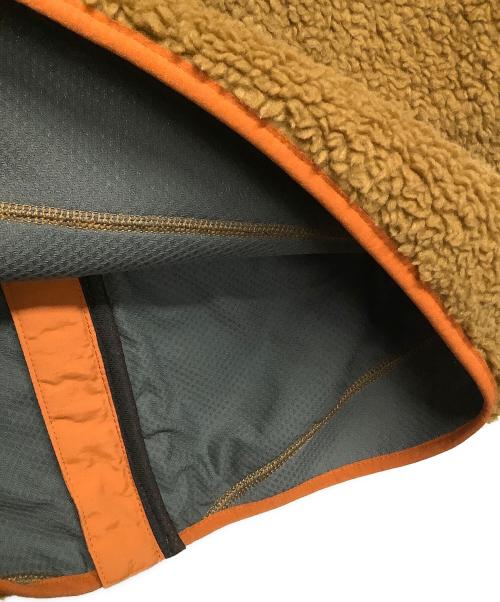 Patagonia（パタゴニア）Patagonia (パタゴニア) Classic Retro-X Vest ブラウン×オレンジ サイズ:Mの古着・服飾アイテム