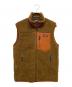 Patagonia（パタゴニア）の古着「Classic Retro-X Vest」｜ブラウン×オレンジ