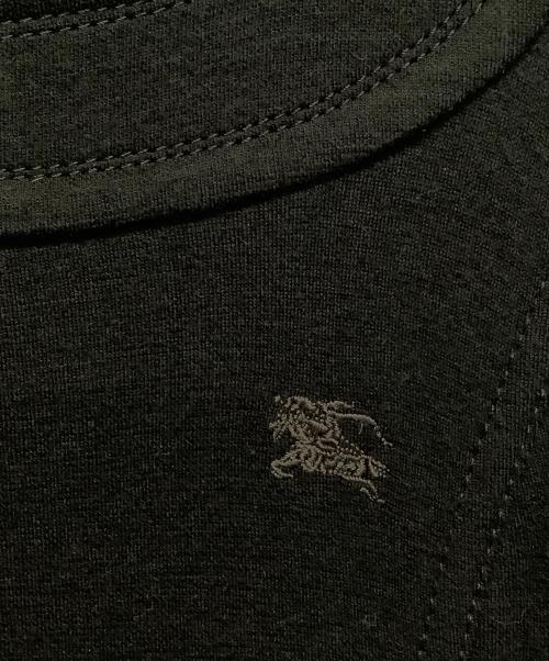BURBERRY BLUE LABEL（バーバリー ブルー レーベル）BURBERRY BLUE LABEL (バーバリー ブルー レーベル) 半袖ワンピース ブラック×グリーン サイズ:38の古着・服飾アイテム