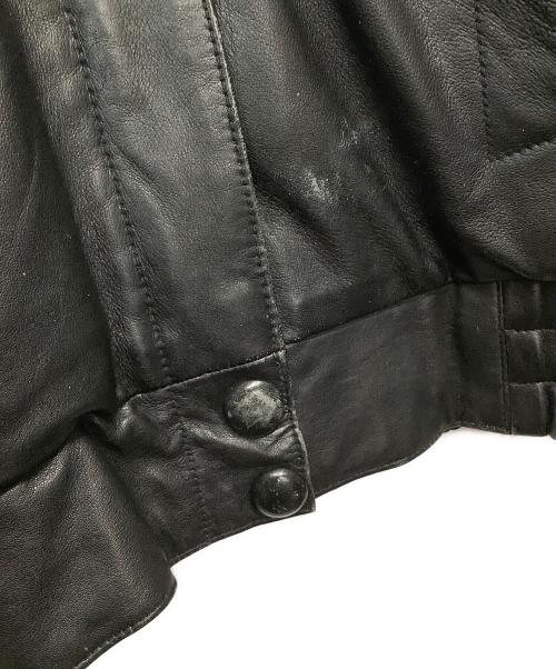 XCELLED（エクセルド）XCELLED (エクセルド) レザージャケット ブラック サイズ:Lの古着・服飾アイテム