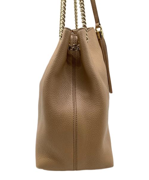 GUCCI（グッチ）GUCCI (グッチ) インターロッキングGチェーンショルダーバッグ ベージュの古着・服飾アイテム