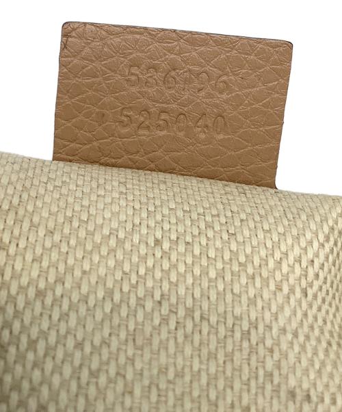 GUCCI（グッチ）GUCCI (グッチ) インターロッキングGチェーンショルダーバッグ ベージュの古着・服飾アイテム