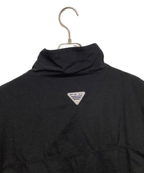 Columbia（コロンビア）Columbia (コロンビア) スタンドカラーナイロンジャケット ブラック サイズ:XLの古着・服飾アイテム