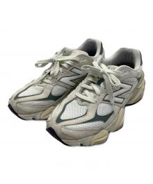 NEW BALANCE（ニューバランス）の古着「スニーカー　NEW BALANCE」｜ライトグレー×グリーン