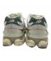 中古・古着 NEW BALANCE (ニューバランス) スニーカー　NEW BALANCE ライトグレー×グリーン サイズ:26cm：10000円