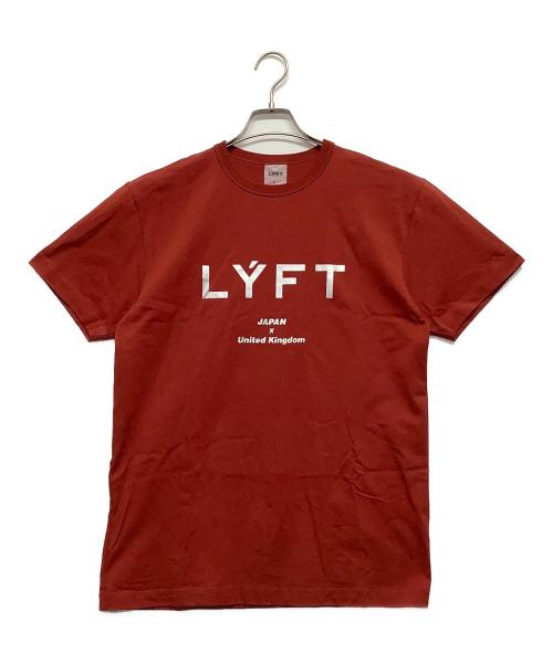 Lyft（リフト）Lyft (リフト) 半袖カットソー レッド サイズ:Lの古着・服飾アイテム