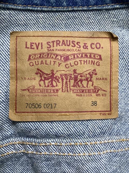 LEVI'S（リーバイス）LEVI'S (リーバイス) デニムジャケット サイズ:38の古着・服飾アイテム