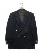Burberry'sバーバリー）の古着「シェルボタンテーラードジャケット」｜ネイビー
