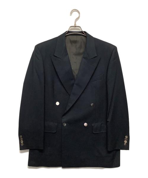 Burberry's（バーバリー）Burberry's (バーバリー) シェルボタンテーラードジャケット ネイビー サイズ:92−80−170 A5の古着・服飾アイテム