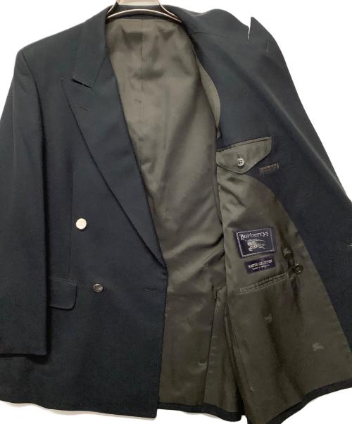 Burberry's（バーバリー）Burberry's (バーバリー) シェルボタンテーラードジャケット ネイビー サイズ:92−80−170 A5の古着・服飾アイテム