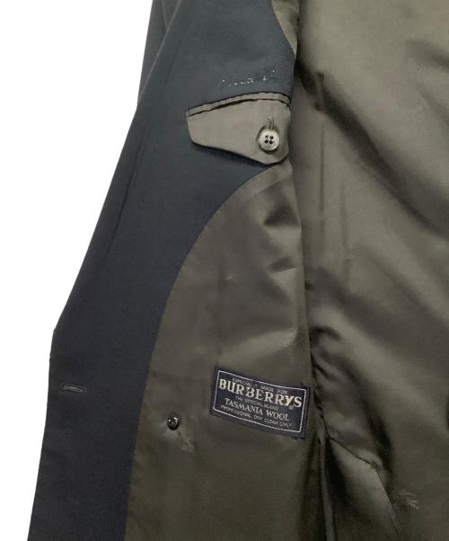 Burberry's（バーバリー）Burberry's (バーバリー) シェルボタンテーラードジャケット ネイビー サイズ:92−80−170 A5の古着・服飾アイテム