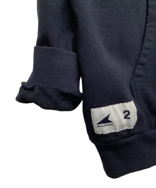 DESCENDANT（ディセンダント）DESCENDANT (ディセンダント) プルオーバーパーカー ネイビー サイズ:2の古着・服飾アイテム