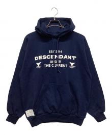DESCENDANT（ディセンダント）の古着「プルオーバーパーカー」｜ネイビー
