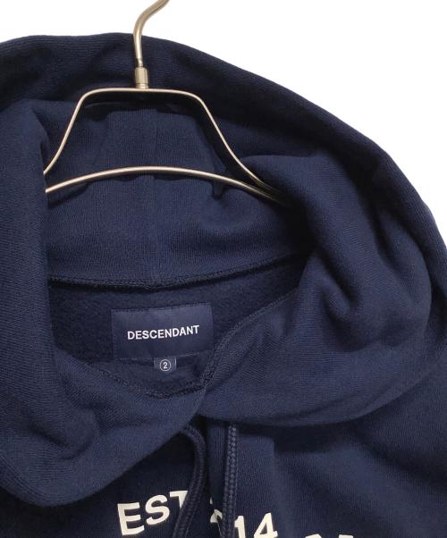 DESCENDANT（ディセンダント）DESCENDANT (ディセンダント) プルオーバーパーカー ネイビー サイズ:2の古着・服飾アイテム