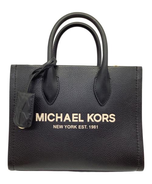 MICHAEL KORS（マイケルコース）MICHAEL KORS (マイケル・コース) 2WAYバッグ ブラックの古着・服飾アイテム