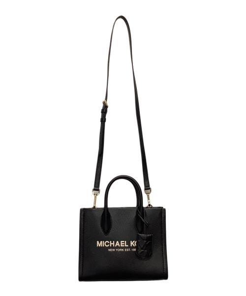 MICHAEL KORS（マイケルコース）MICHAEL KORS (マイケル・コース) 2WAYバッグ ブラックの古着・服飾アイテム