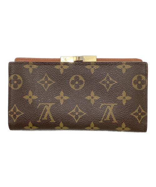 LOUIS VUITTON（ルイ ヴィトン）LOUIS VUITTON (ルイ ヴィトン) 長財布 ブラウンの古着・服飾アイテム