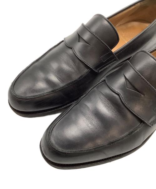 Crockett & Jones（クロケット＆ジョーンズ）Crockett & Jones (クロケット＆ジョーンズ) ペニーローファー ブラック サイズ:７　1/2の古着・服飾アイテム
